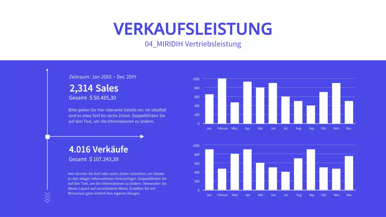 Blauer und weißer sauberer Geschäftsplan Firmenpräsentation PPT