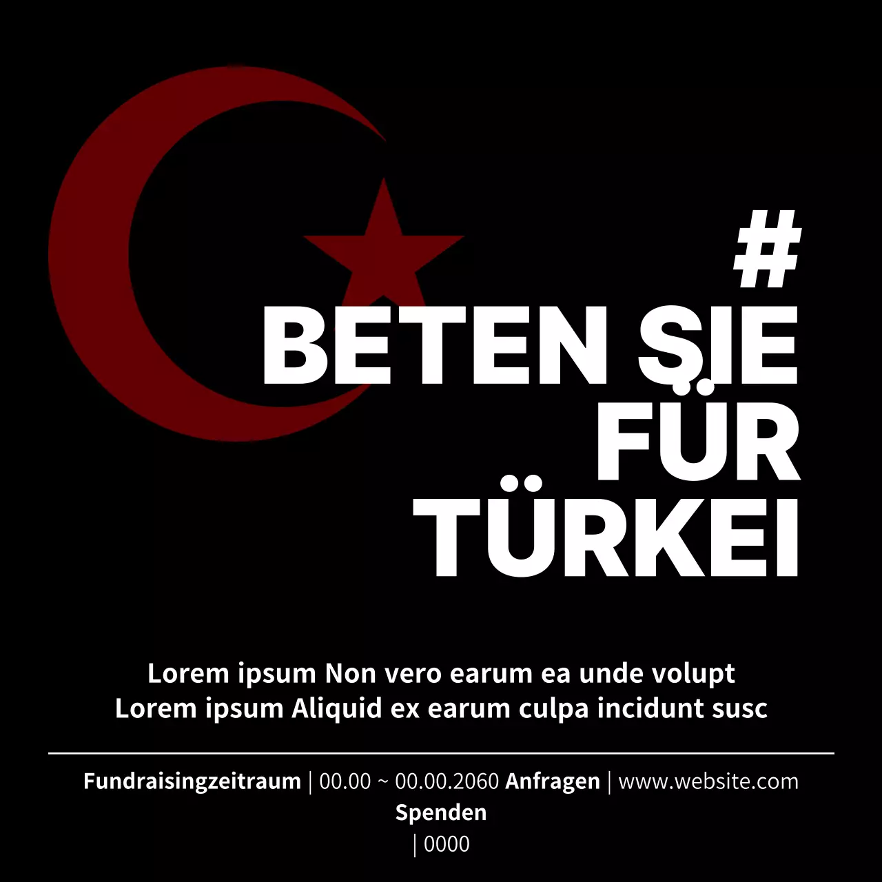 Erdbebenkatastrophenschäden in schwarz und rot