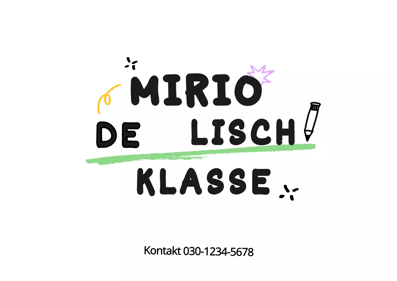 Veranstaltungsartikel der English Language School mit Ihren Zeichnungen