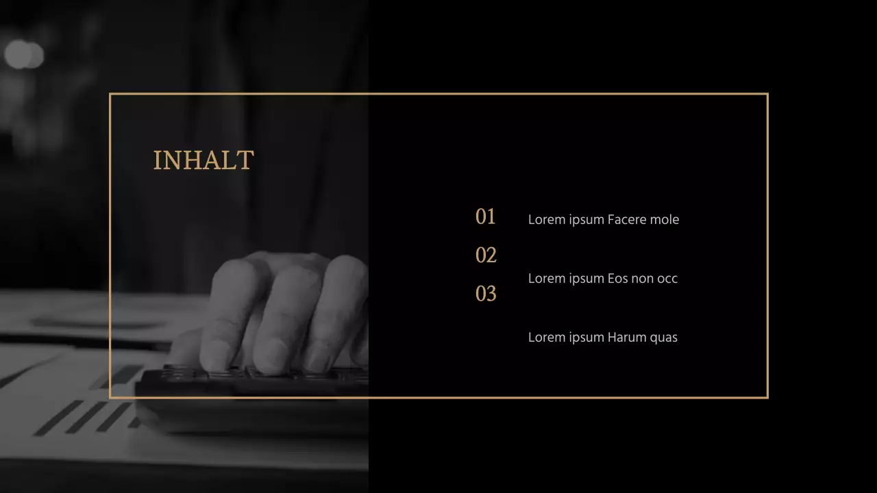 Geschäftspräsentationen