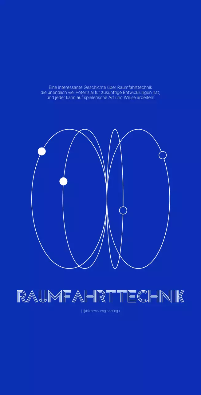 Einfaches, klares technisches Konzept in klarem Marineblau und Weiß