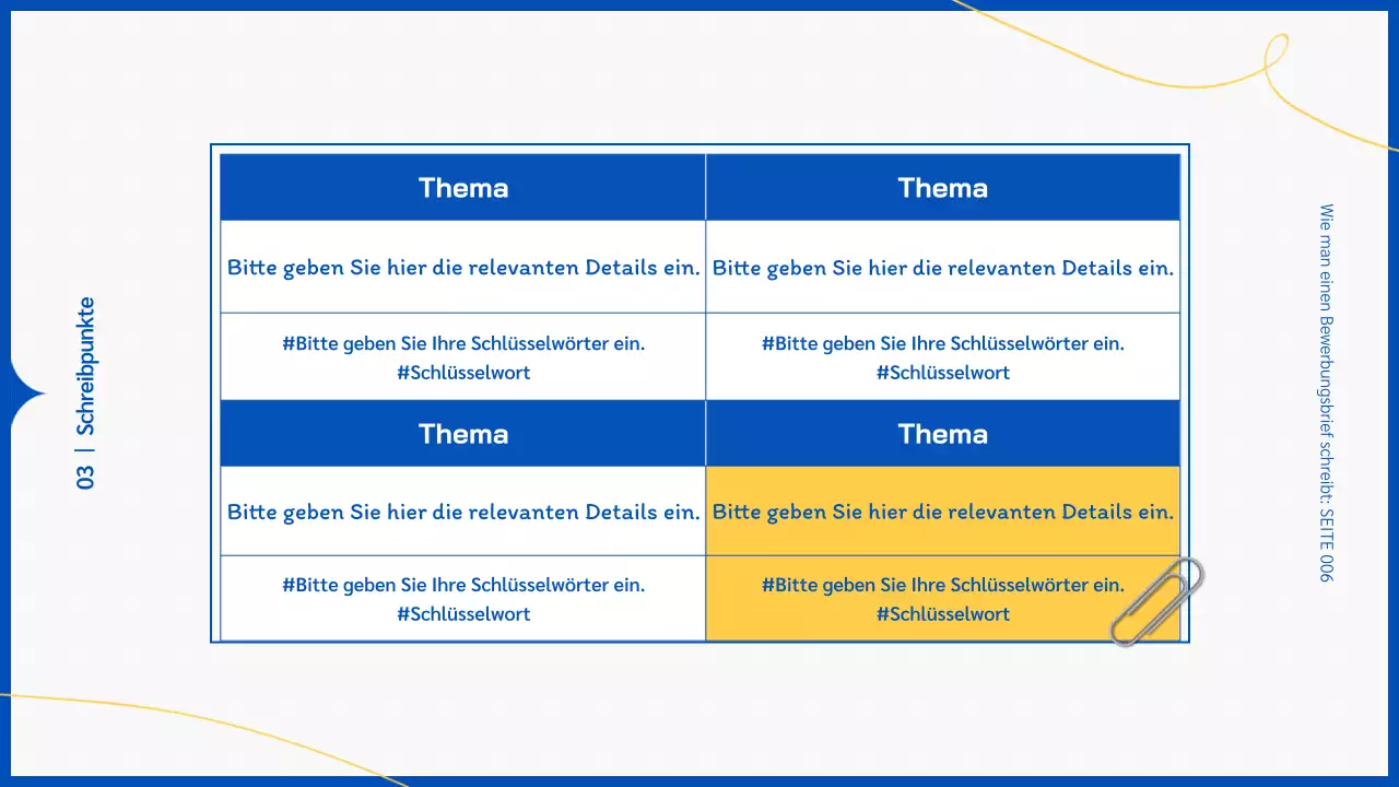 Notizblock mit blauem Hintergrund Lehrt Sie, wie man ein Anschreiben schreibt