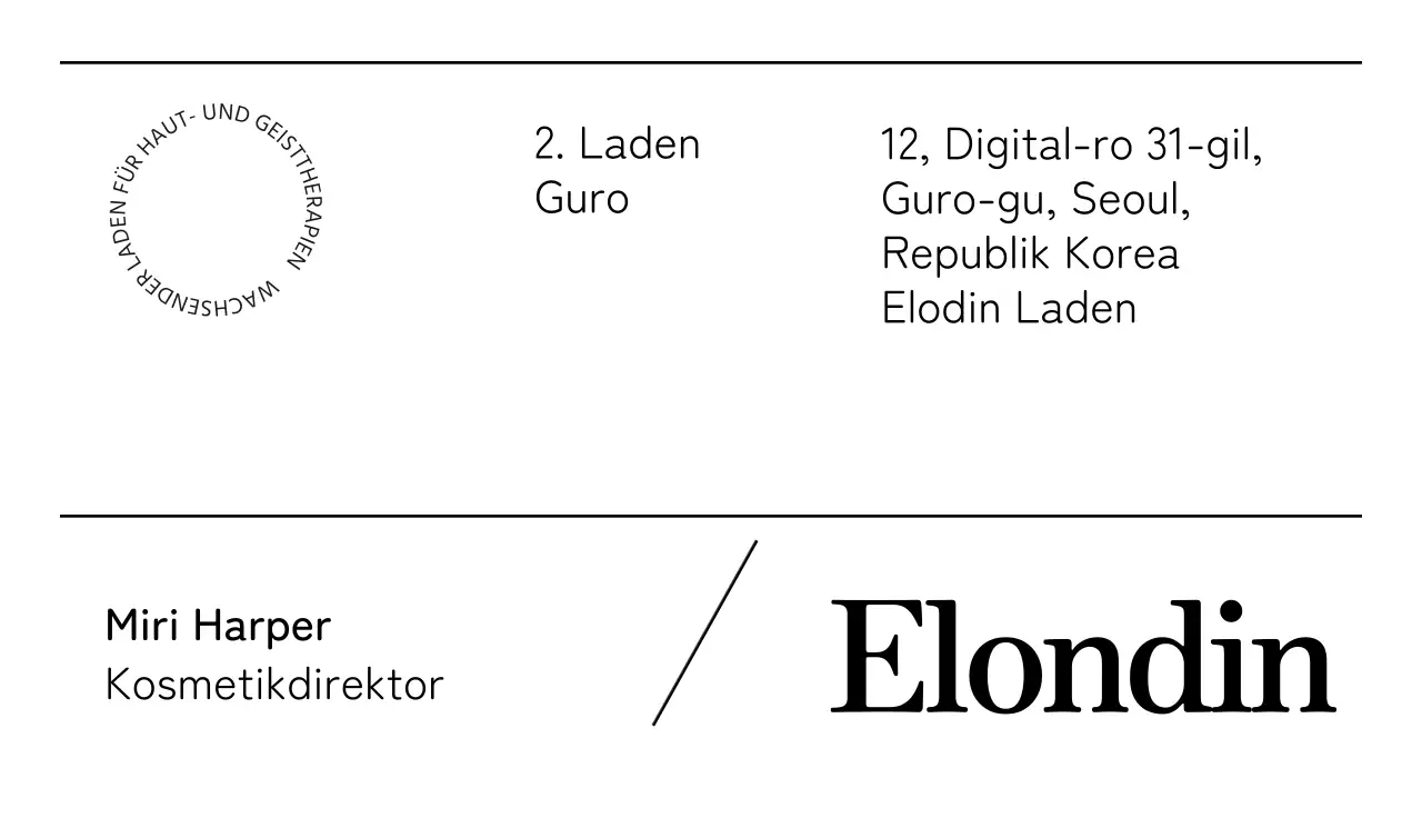 Emotionaler Visitenkartenstil mit rosa Farbverläufen