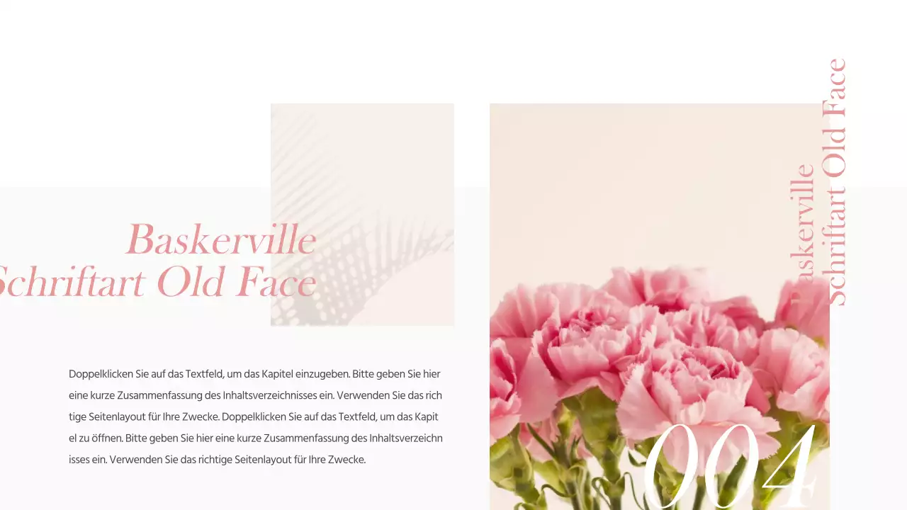 Feminine Präsentationen