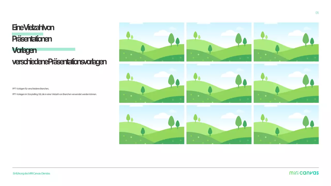 Einfaches Firmenprofil