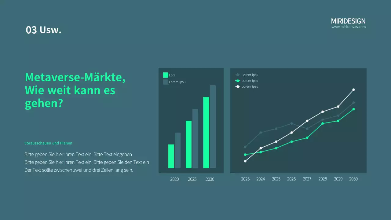 Greentone Metaverse Vorlage