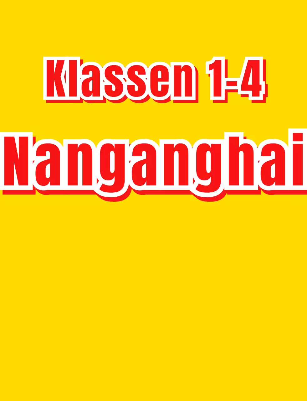 Schulgruppen-T-Shirt mit Welpen-Illustration in Gelb