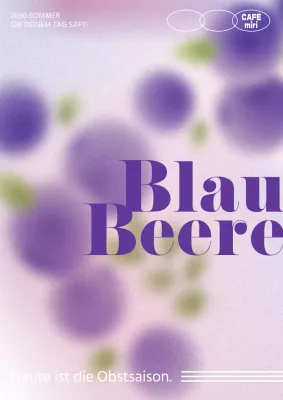 Violette Glasmophyllum-Frucht