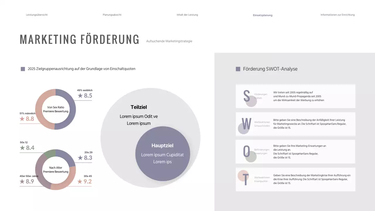 Ein Programm für ein Klavierkonzert in beruhigenden lila Pastelltönen.