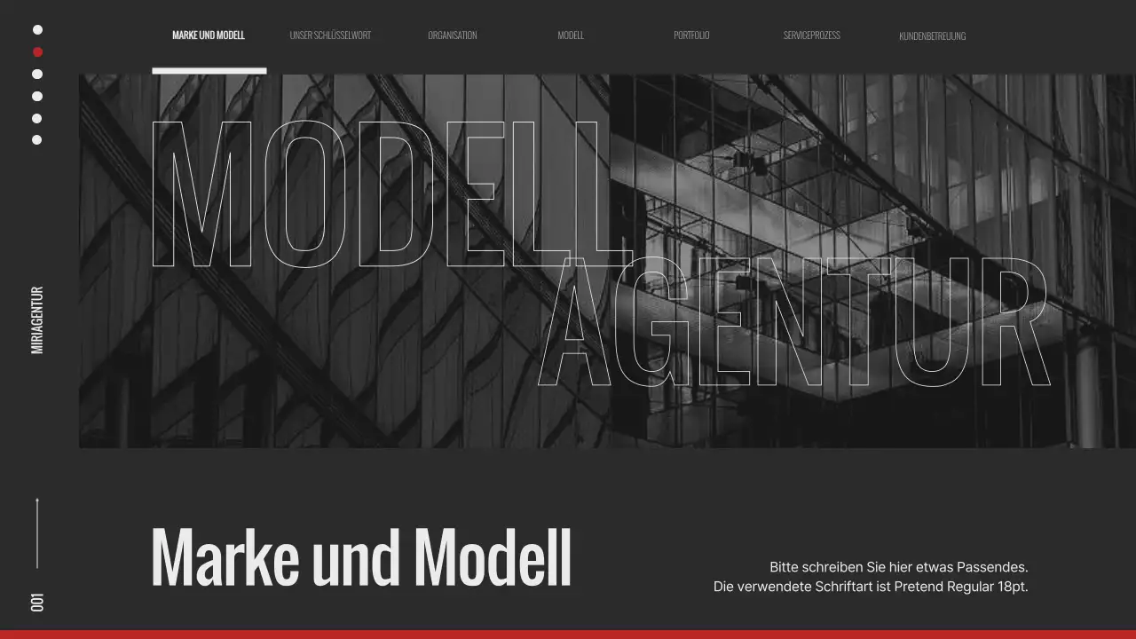 Trendiger Markenmodell-Slip in Rot und Weiß