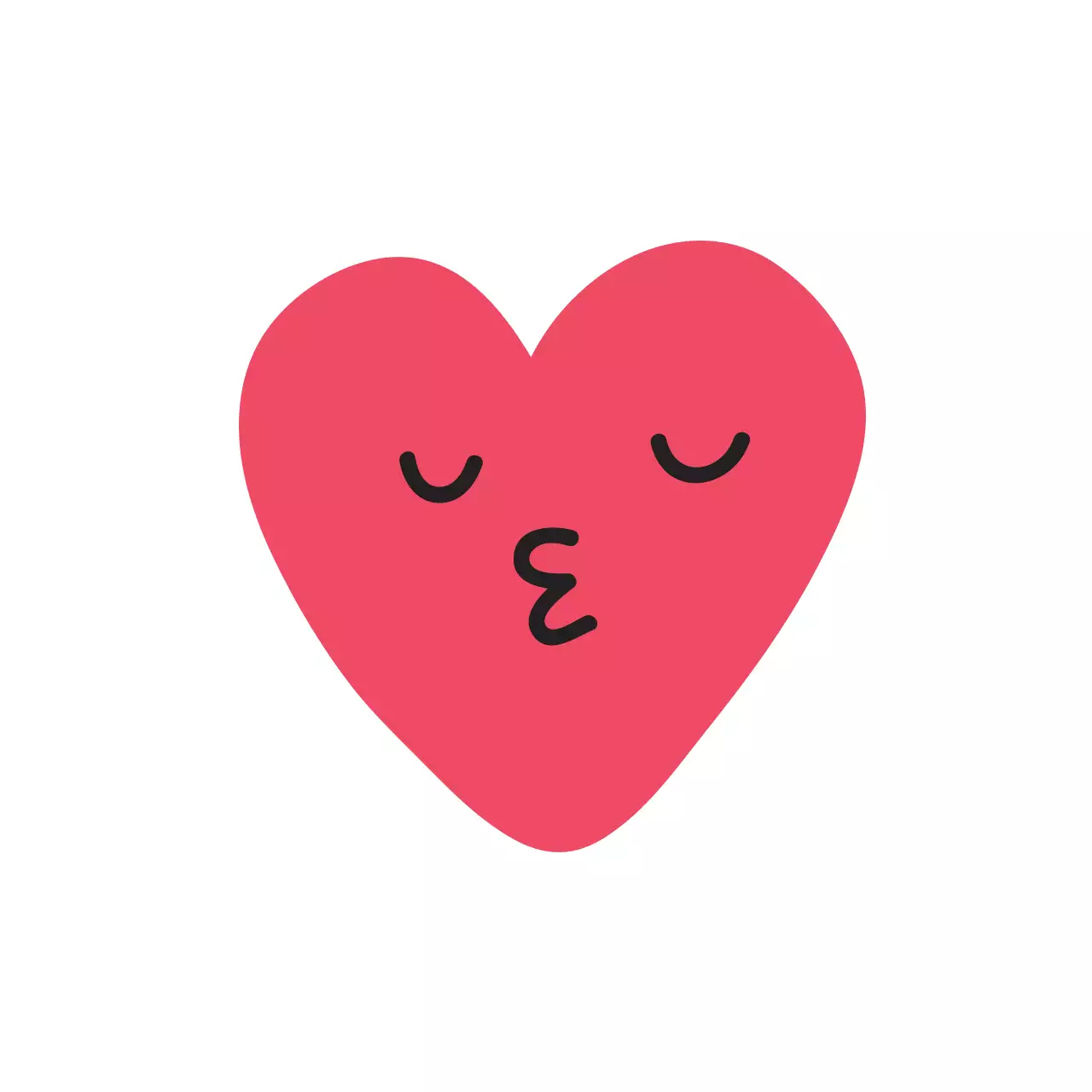 ピンクのイラストかわいいハートピンクのイラストかわいいホワイトデーラベルかわいいハートイラスト