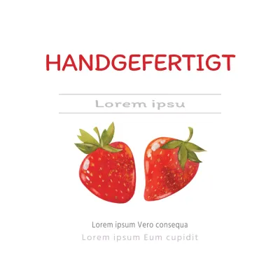 REAL FRUIT Erdbeere