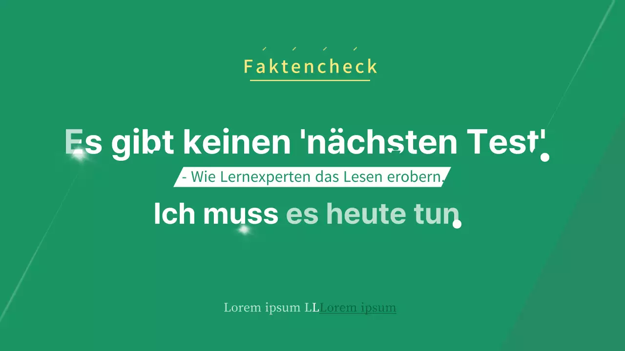 Green's einfacher Studien-Hack erklärt