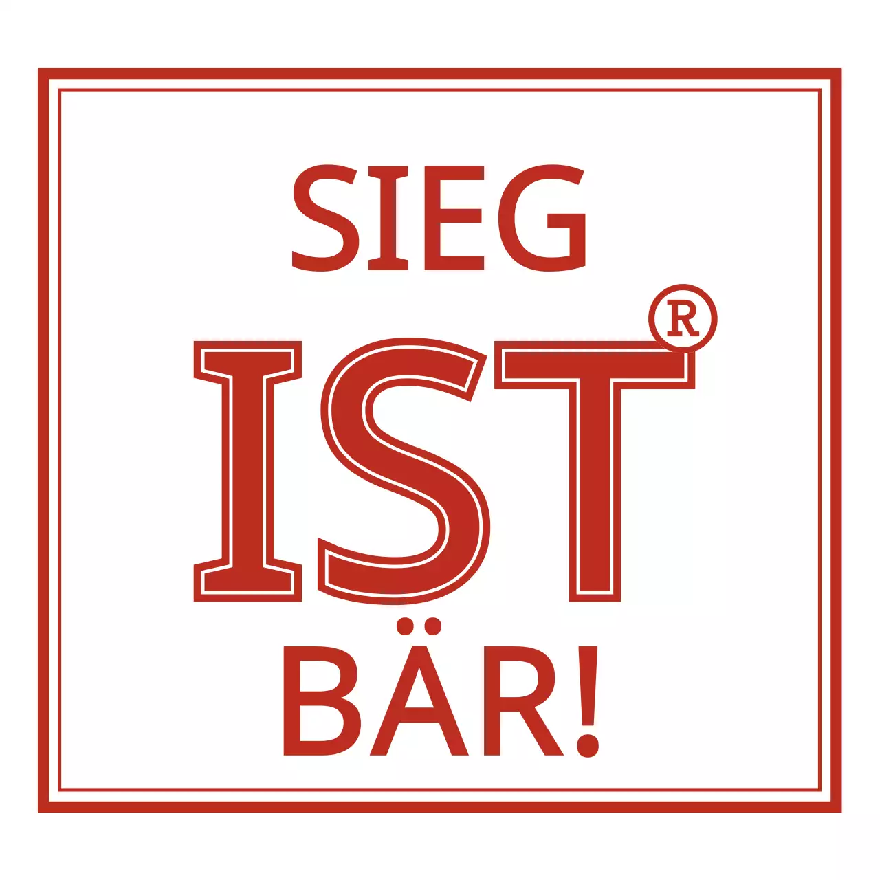 Einfach und hip Konzept Gruppe T-Shirt in rot und weiß