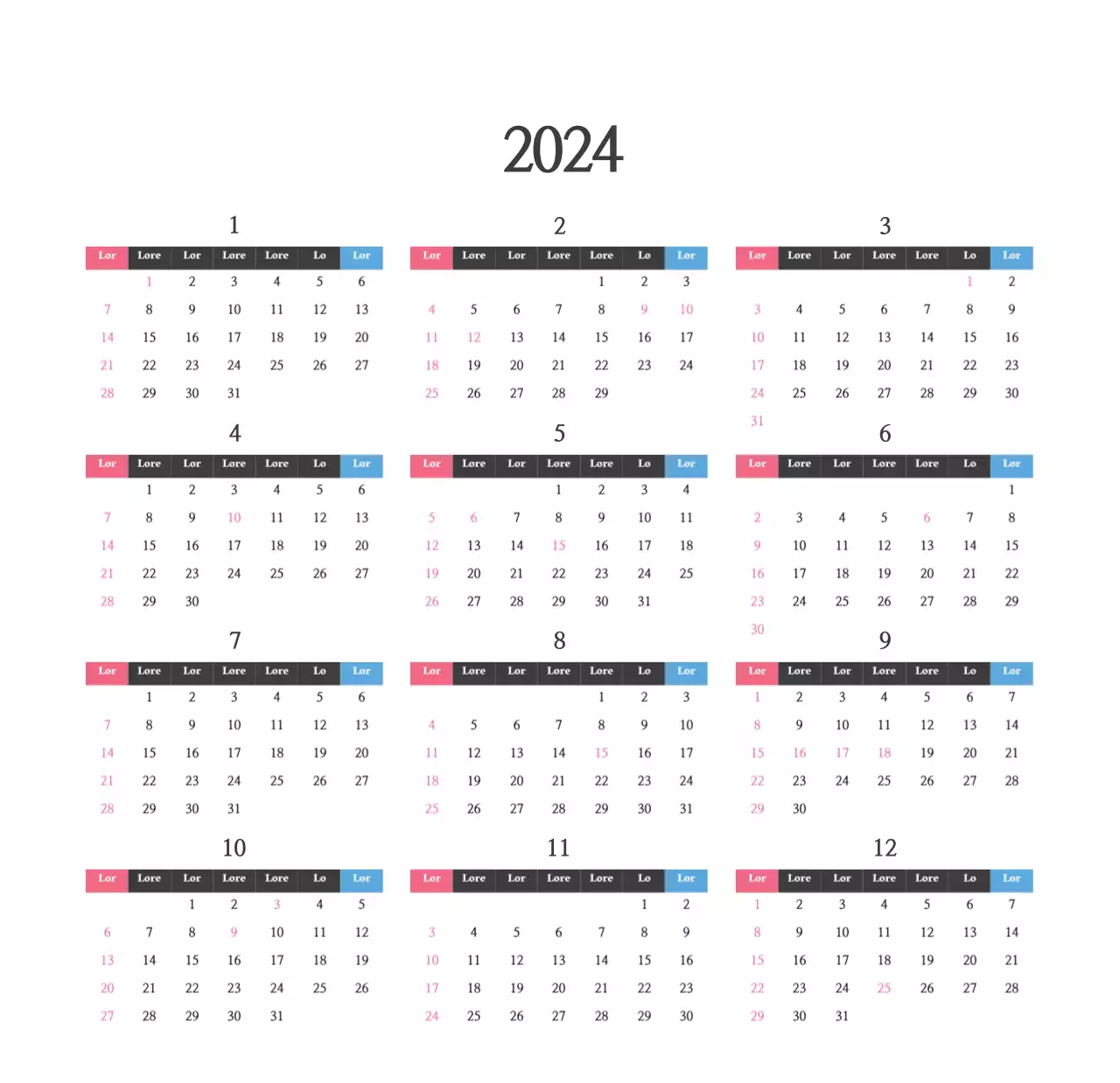 Einfacher Bibelvers-Kirchen-Tischkalender