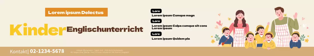 Gelb Illustration ordentlich Englisch Schule Förderung