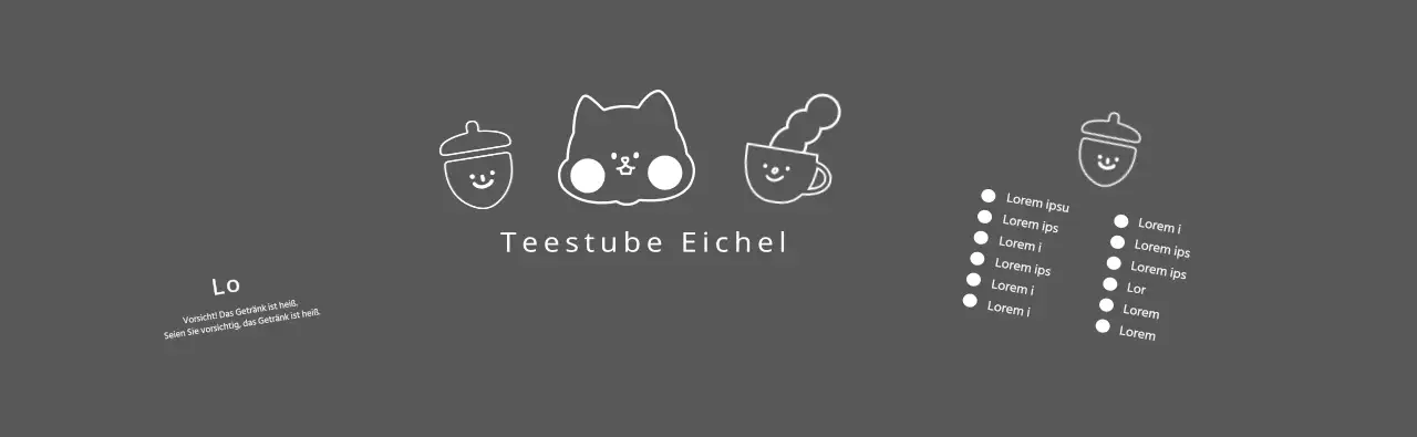 Acorn Cafe Kaffeetassen-Halter