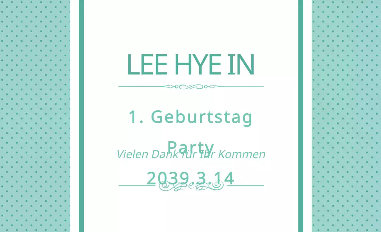 Vielen Dank für Ihr Kommen