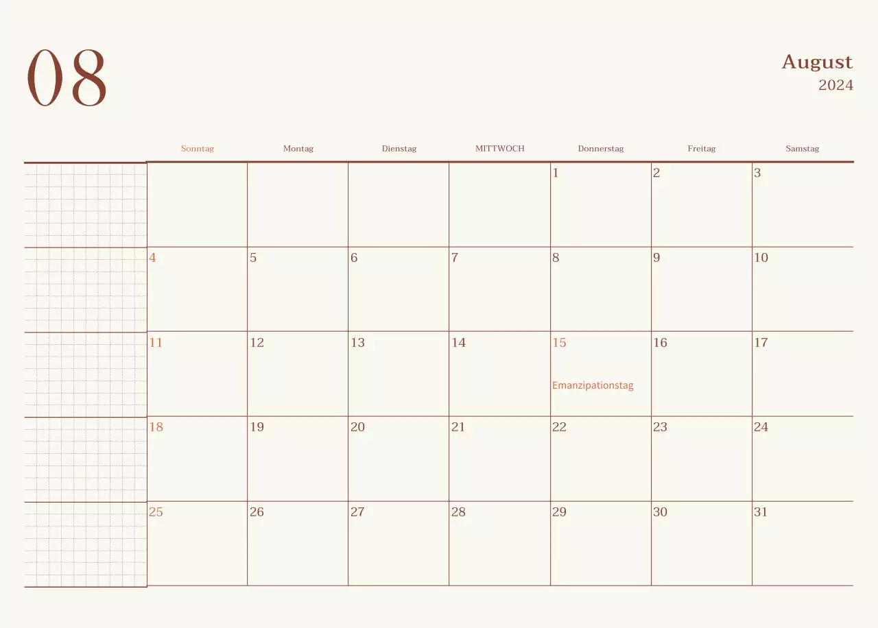 Emotionales Cafe-Fotolayout in Beige und Braun