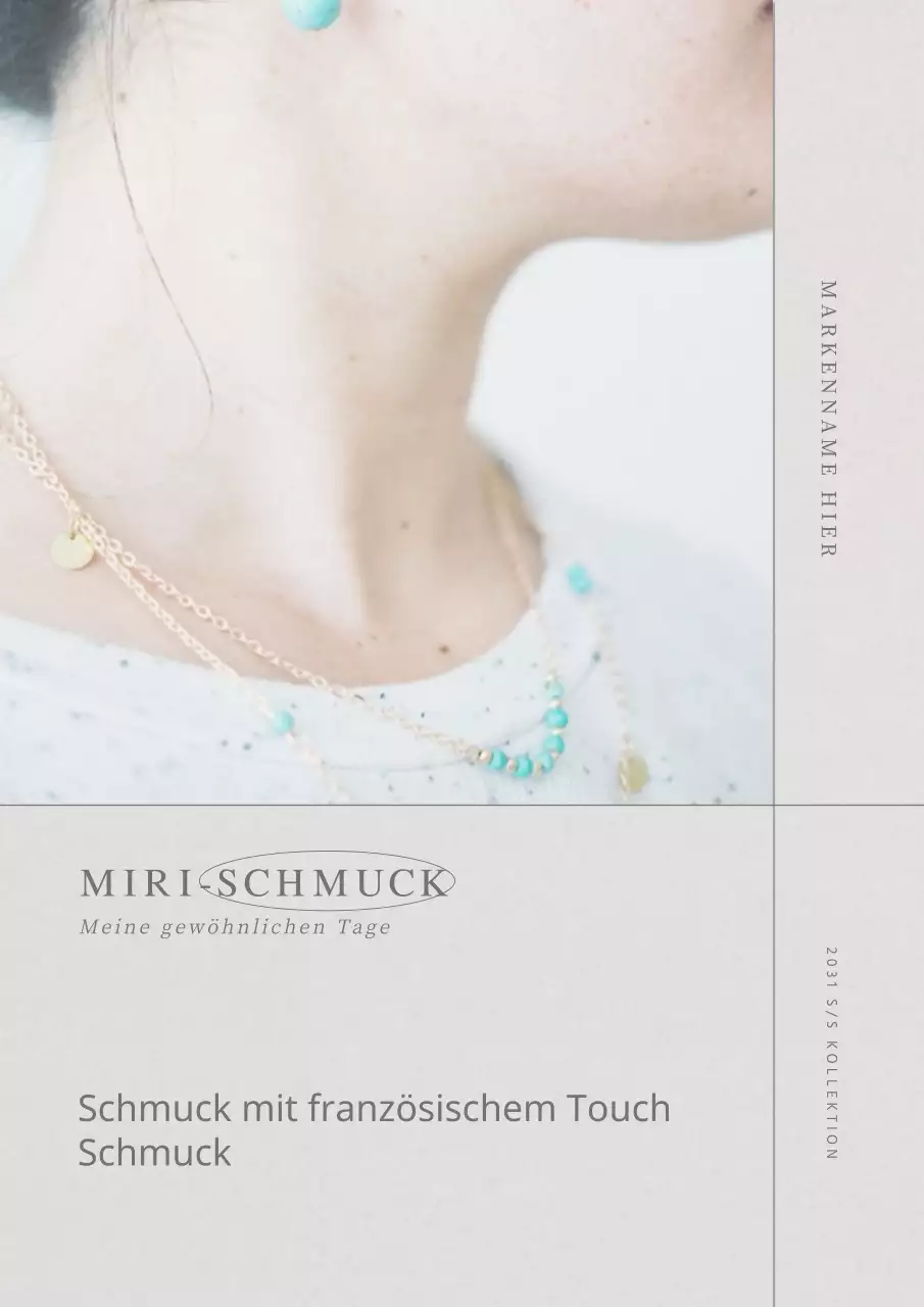 Elegantes, beigefarbenes Design der Erstattungs- und Rückgabeanleitung