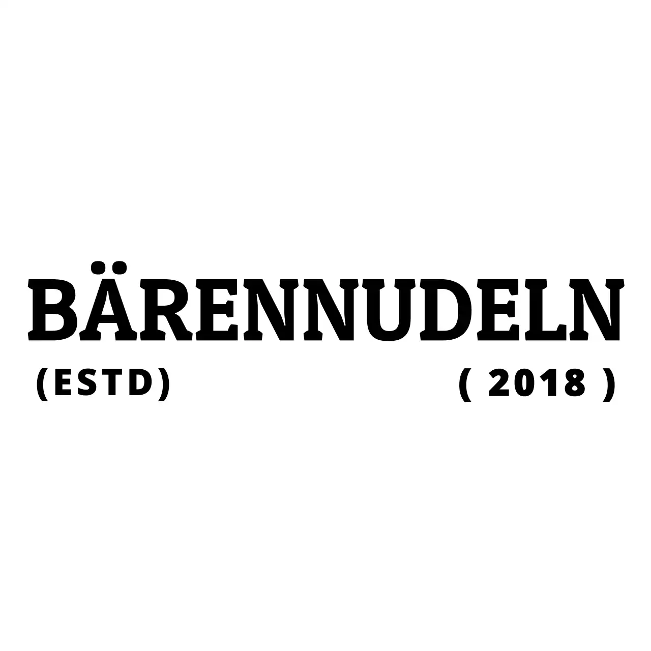 Für Pub-Informationen und Service im Emblem-Logo-Stil mit einer niedlichen Bären-Illustration