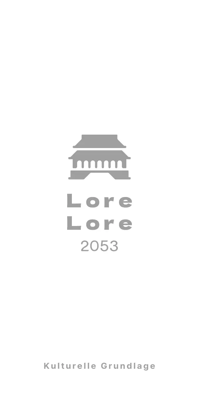 Kulturelle Stiftung mit traditionellen Haus Illustration Logo-Konzept