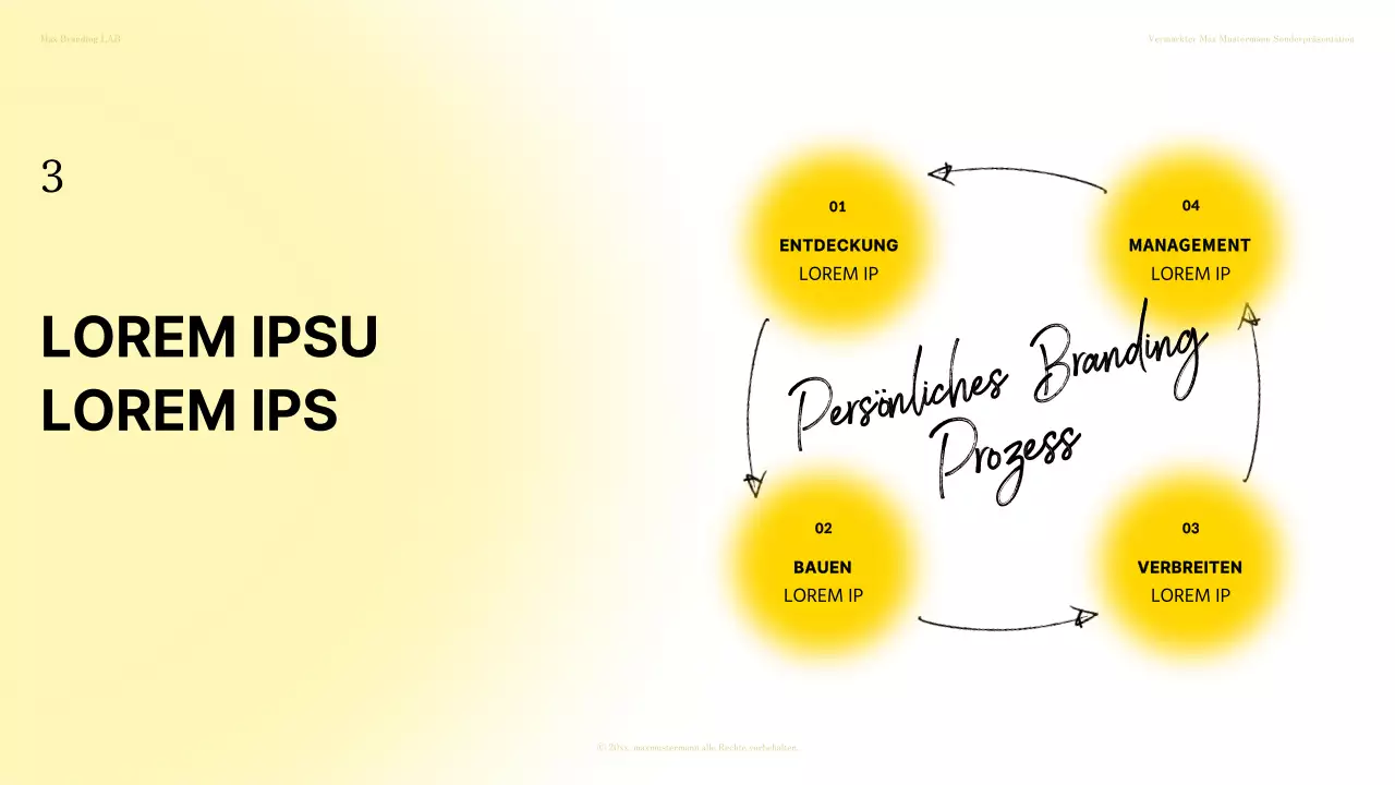 Unterrichtsmaterial in Gelb- und Grautönen mit einfachen Illustrationen