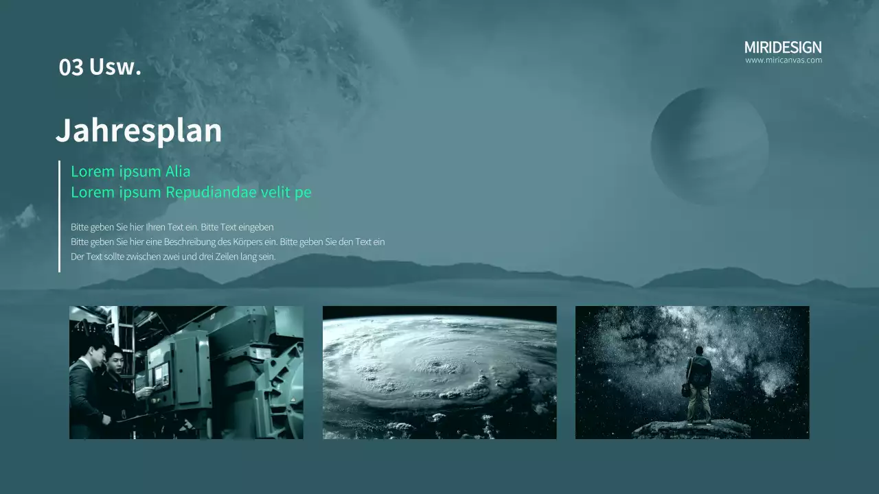 Greentone Metaverse Vorlage