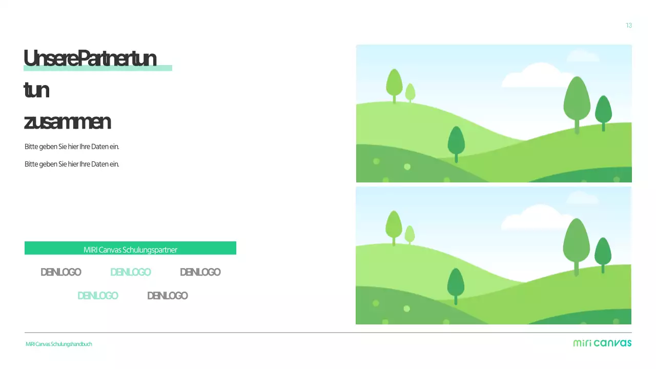 Einfaches Firmenprofil