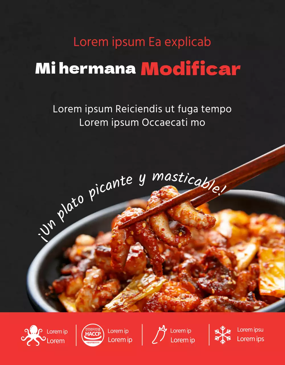 Un simple repaso a los congelados en negro y rojoPromoción de eventos