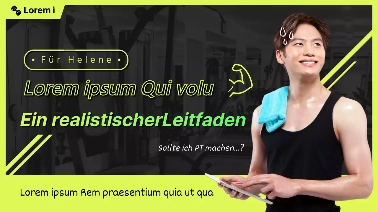 Ein Leitfaden für Einsteiger in die gelbe Turnhalle