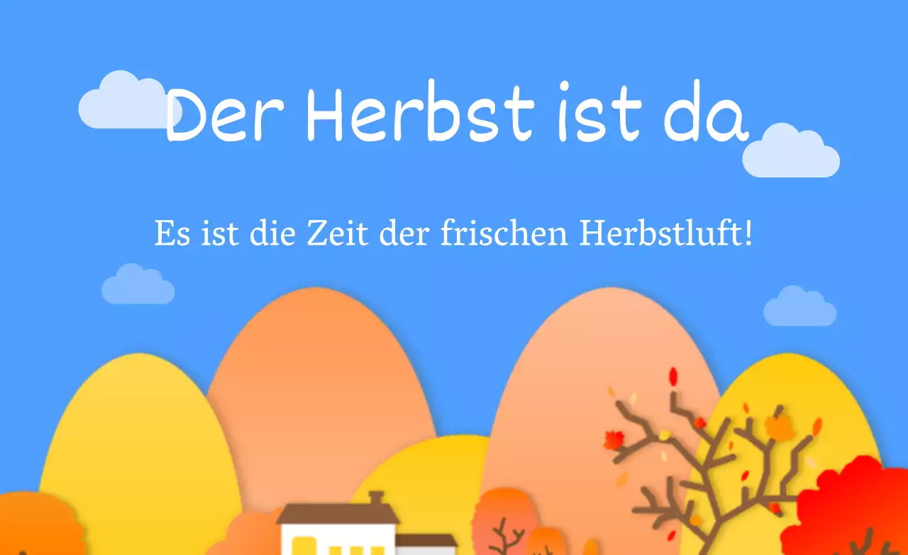 Der Herbst ist da