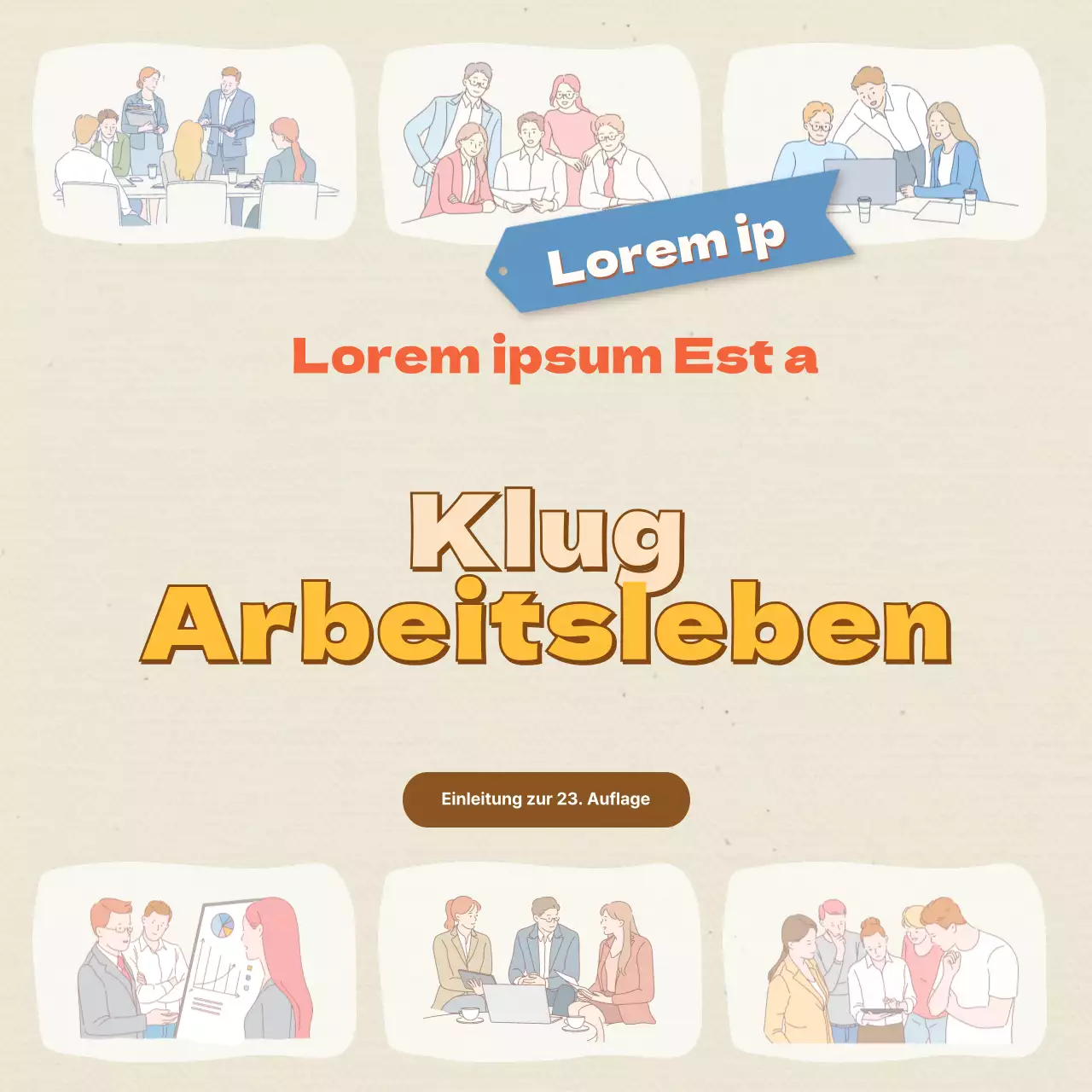 Beige Neueinstellungen CardNews