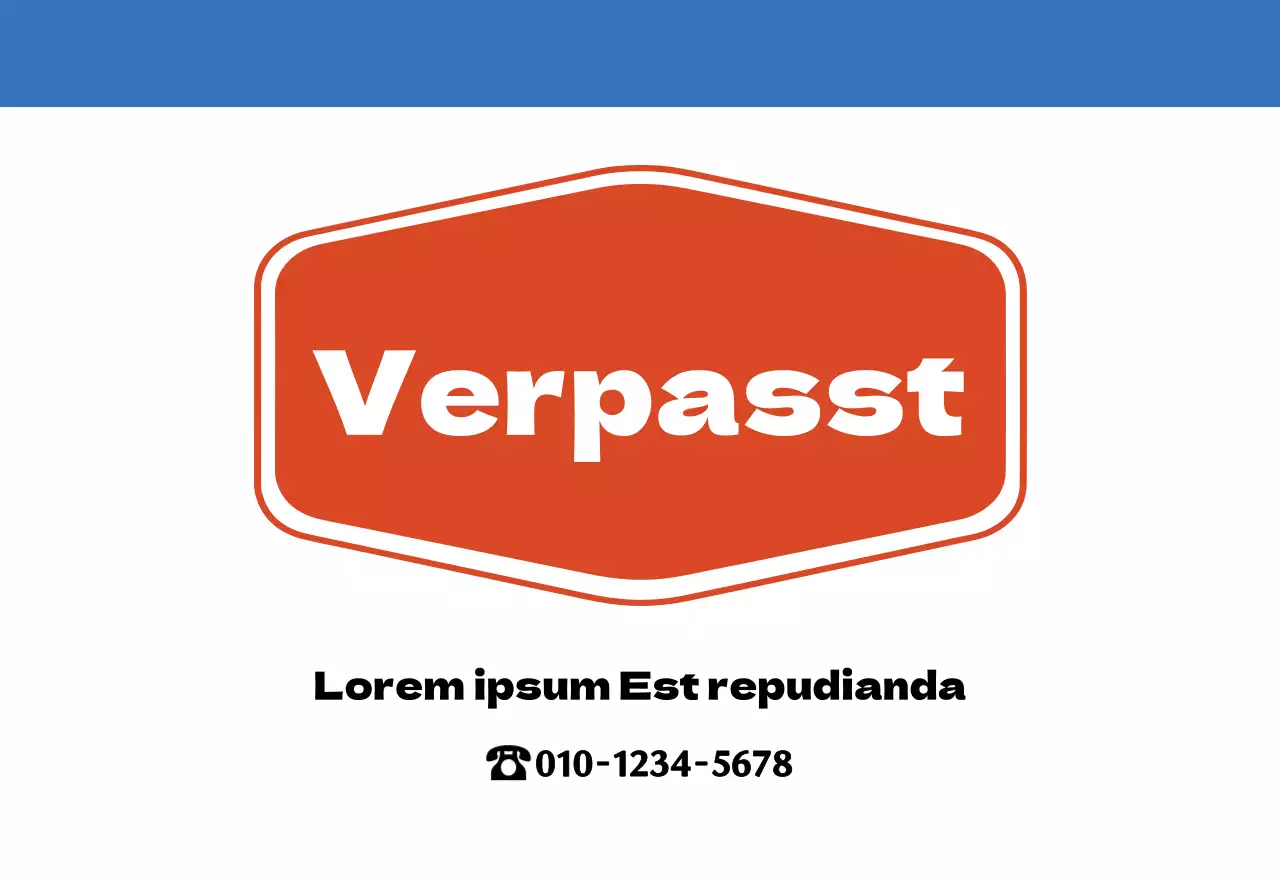 Retro-Konzept Nostalgie-Kalender in rot und blau