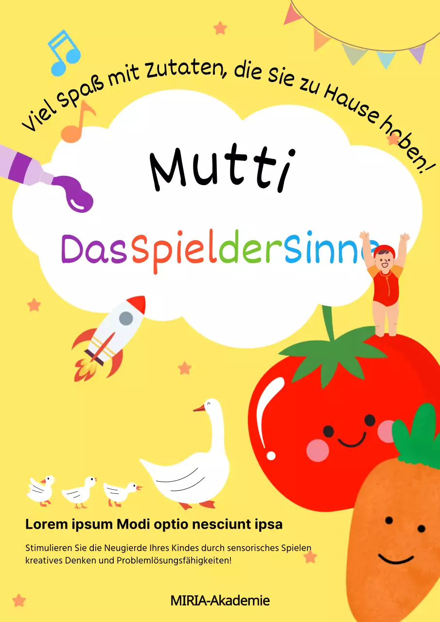 Niedliche gelbe und regenbogenfarbene Kindersensorik-Buchhülle