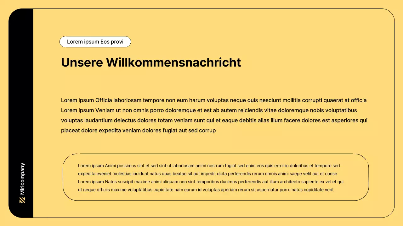 Business-Illustration mit einfachen Linien und gelber Farbe