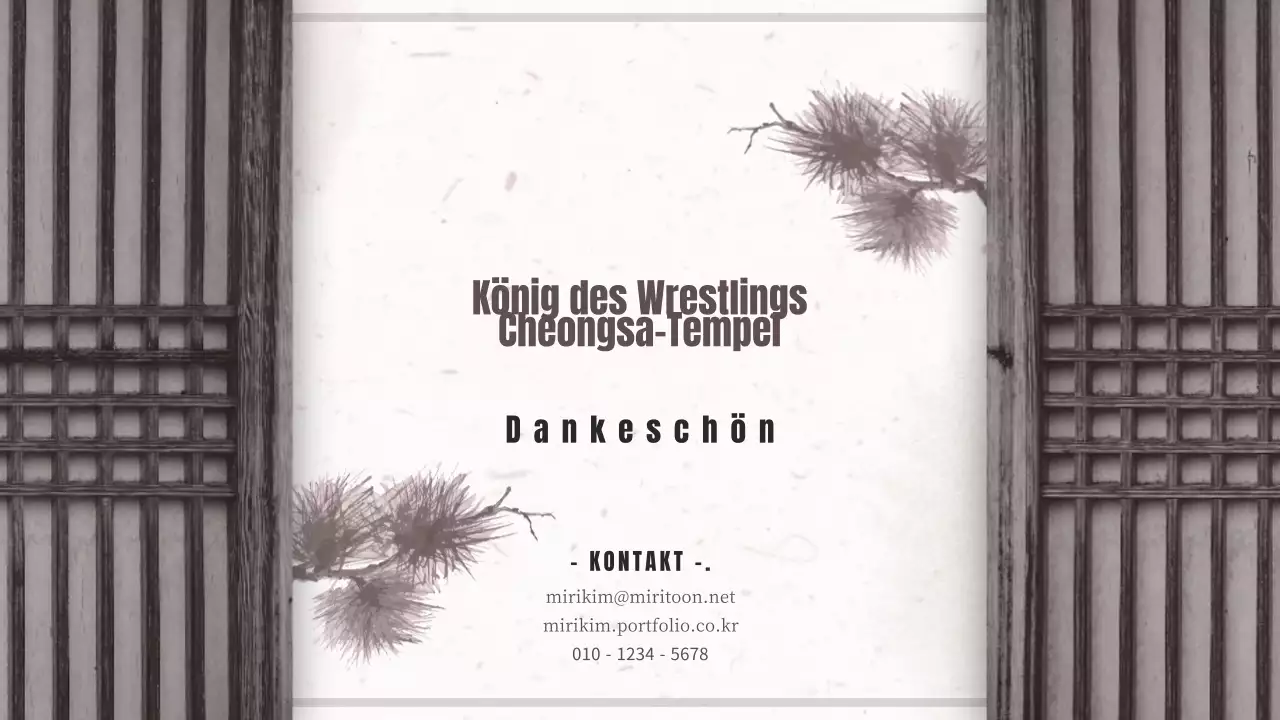 Braun und beige orientalisation konzept sagas wrestling webtoon vorschlag