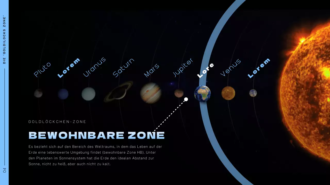 Weltraumthema mit Weltraumfotos auf schwarzem Hintergrund