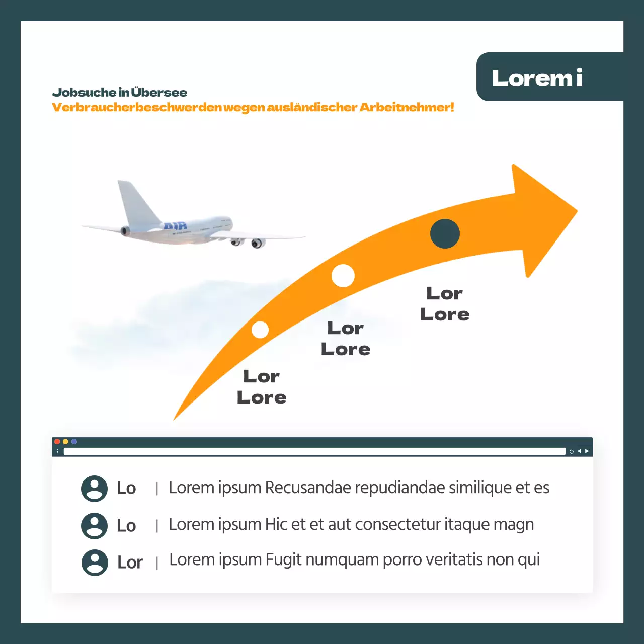Wie Sie vermeiden können, Opfer von Betrügereien bei der Heimarbeit im Ausland zu werden, in den grünen und orangefarbenen CardNews
