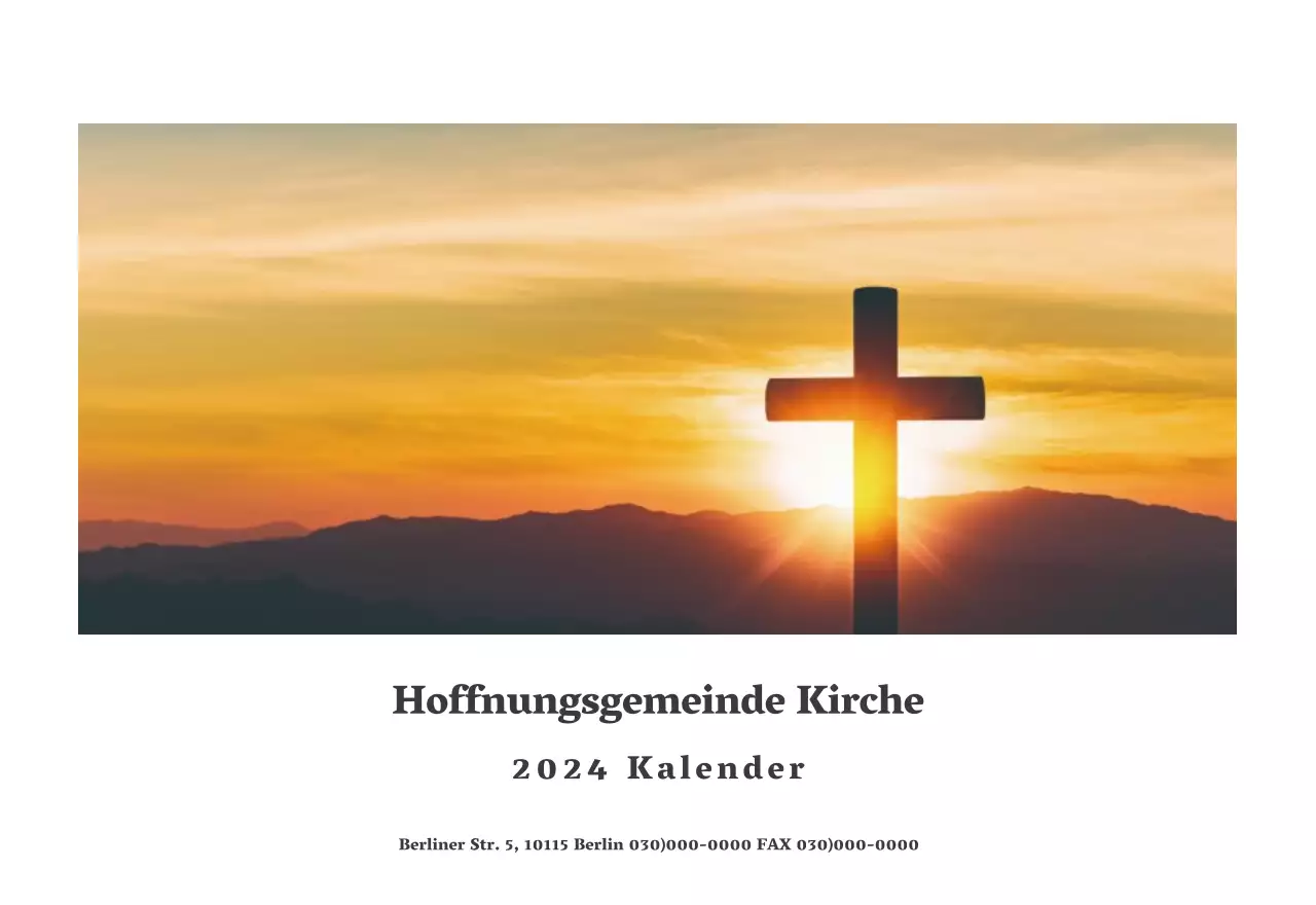 Weißes Foto Kalligraphie Kirche