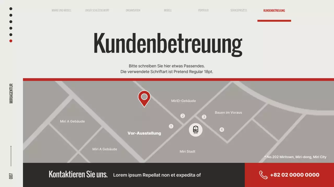 Trendiger Markenmodell-Slip in Rot und Weiß