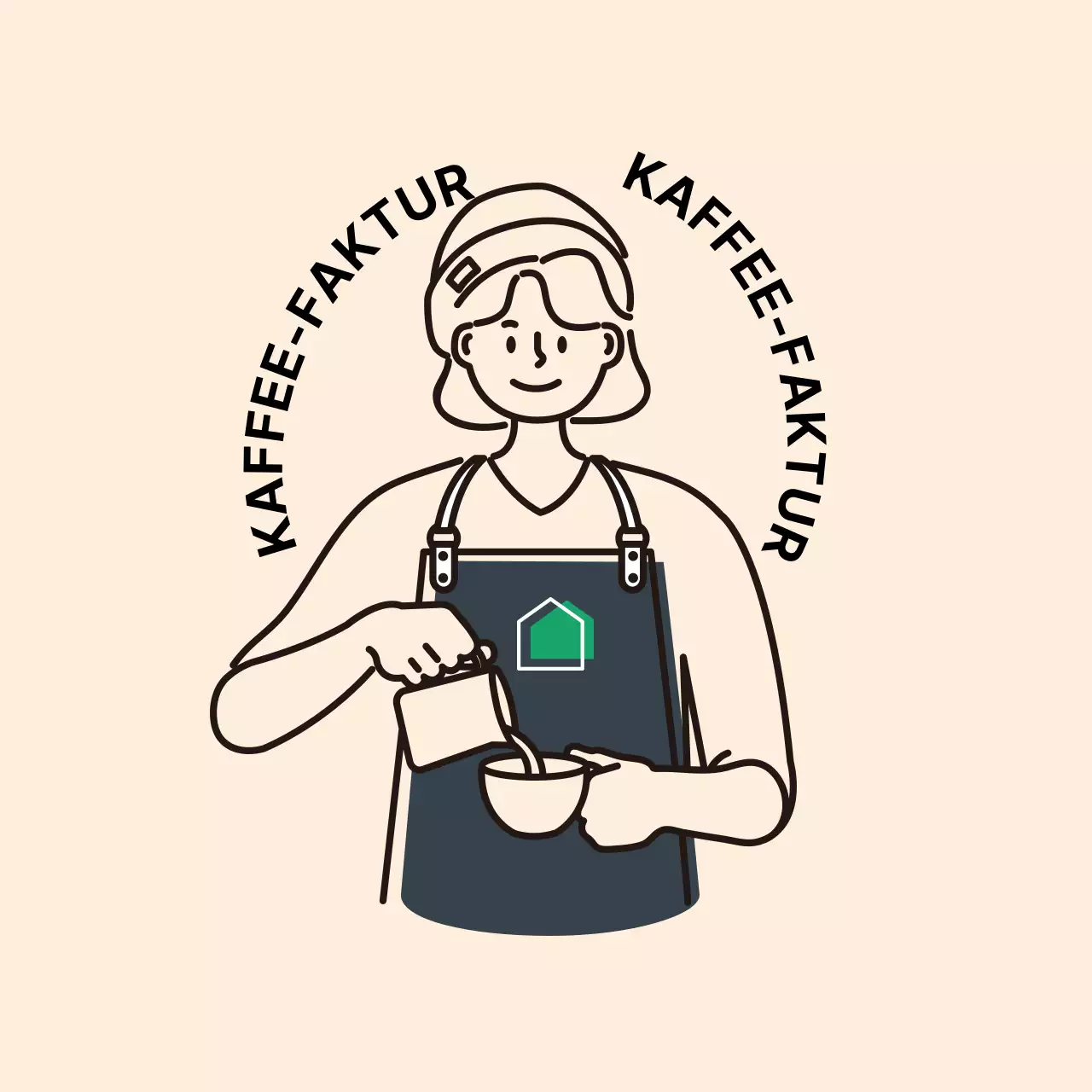 Barista-Aufkleber