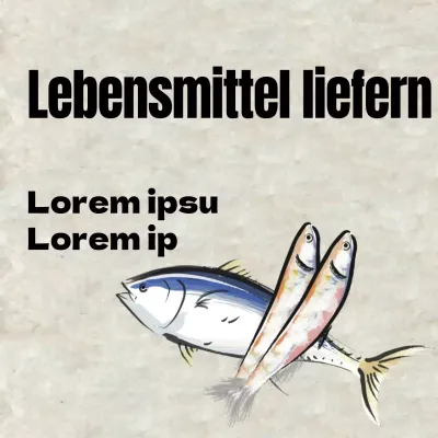 Lieferung von Lebensmitteln