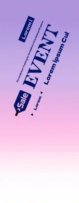 Bewerben Sie Gruppenveranstaltungen im Fitnessstudio mit einem Hintergrund mit Farbverlauf