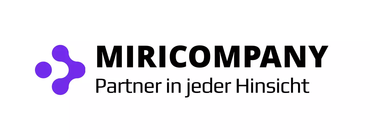 Saubere und einfache Firma Symbol Logo-Stil in lila und schwarz für Unternehmen Werbung