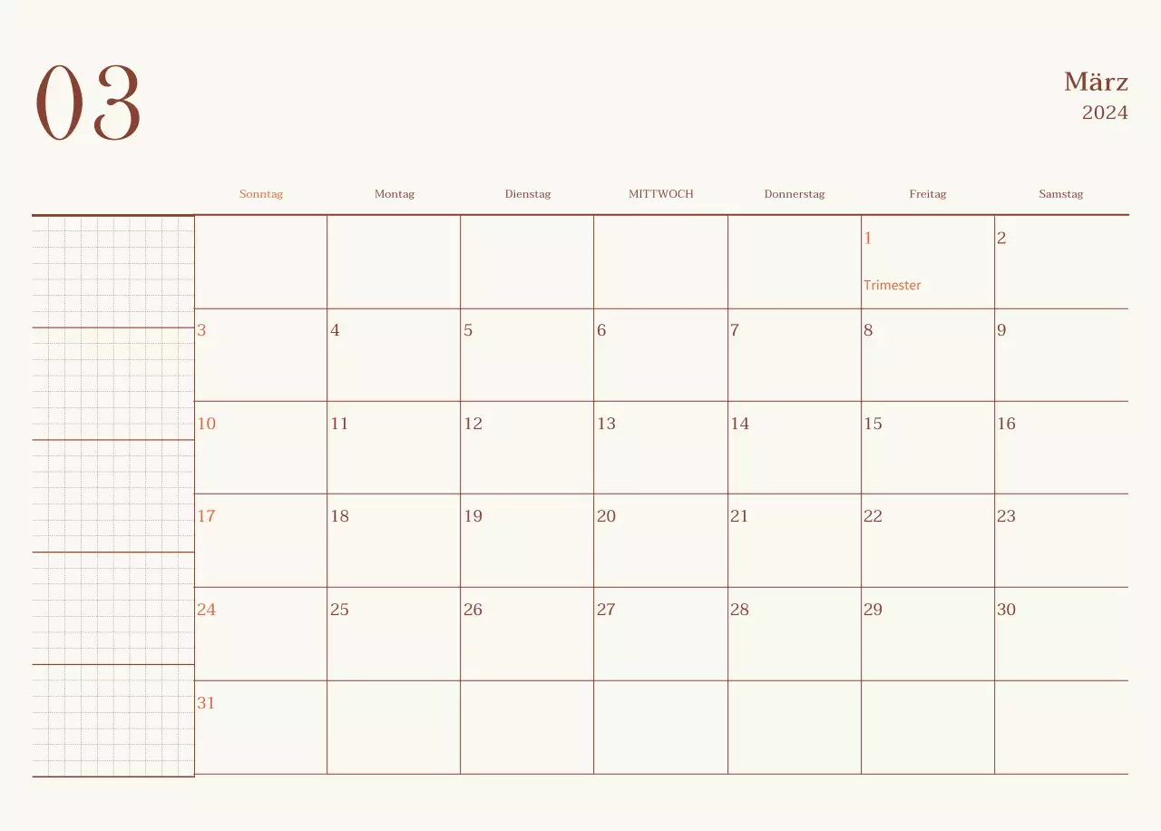 Emotionales Cafe-Fotolayout in Beige und Braun