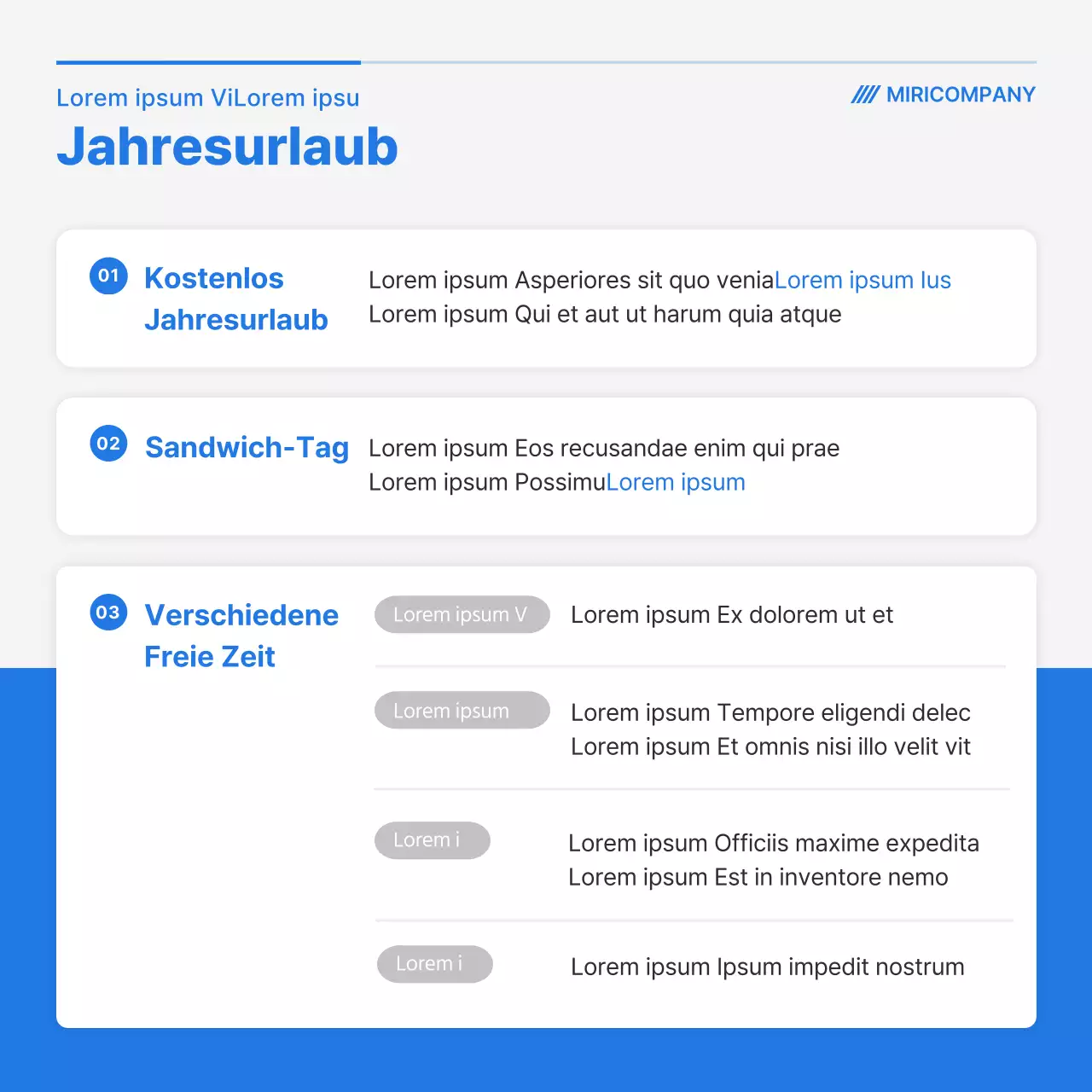 Blue Employee Benefits Unternehmen Cardnunes
