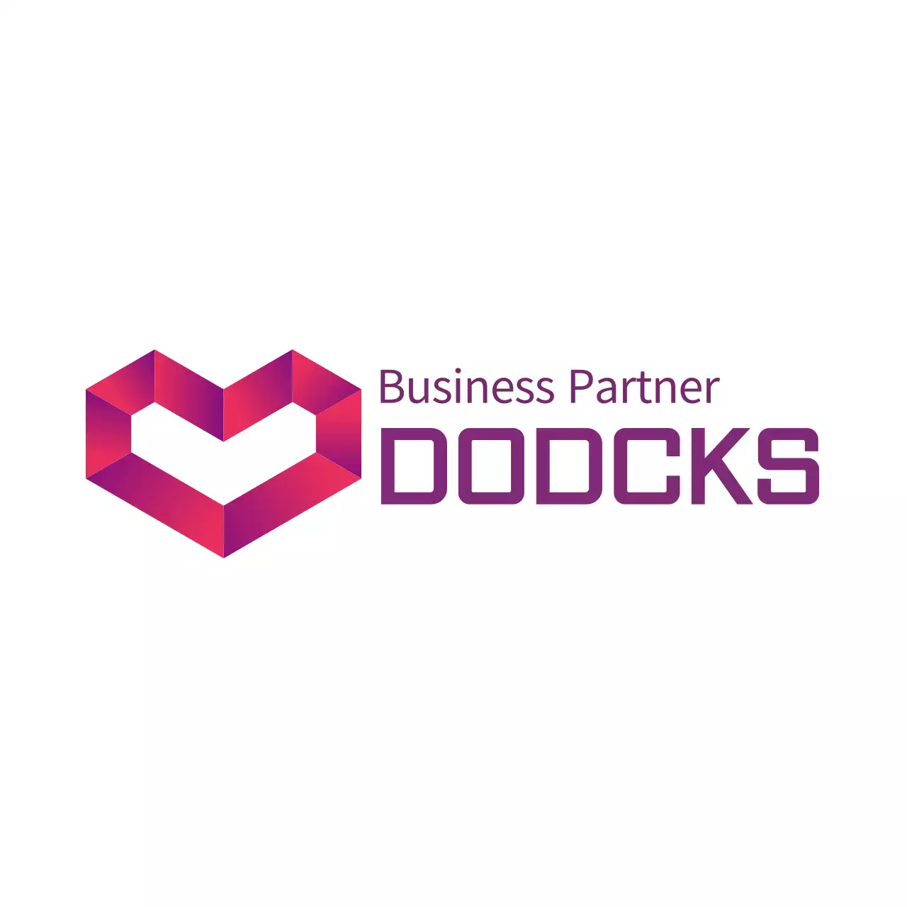 紫 モダン ビジネス ロゴ