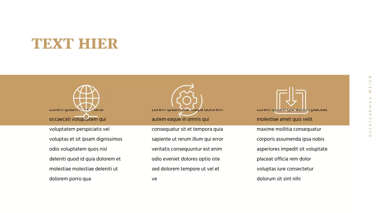 Geschäftspräsentationen