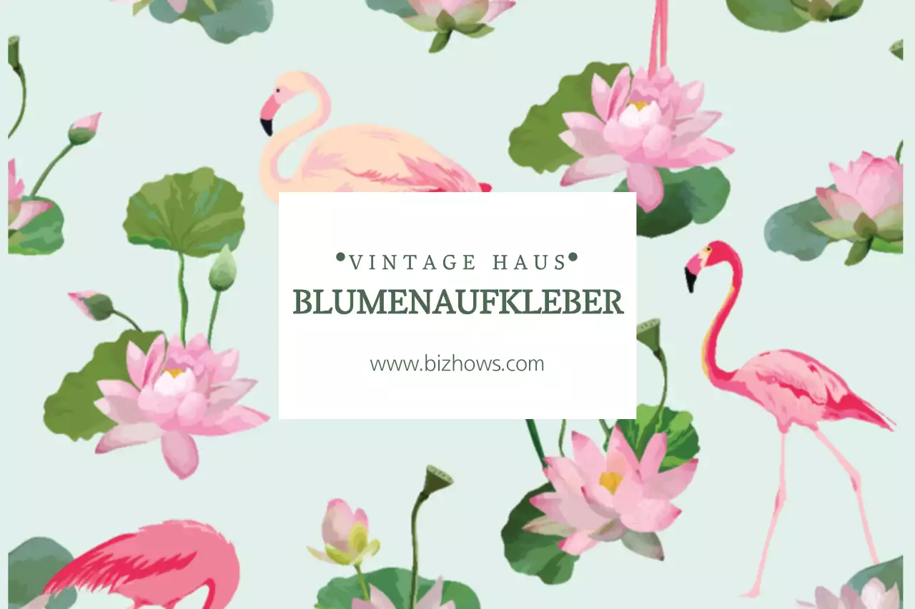 BLUMENAUFKLEBER